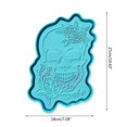 thumbnail image 5 of Skull Tray Epoxy Resin Mold Serving Plate Board Coaster Casting Silicone Mould Diy Crafts Jewelry Home Decorations Tool, 5 of 5