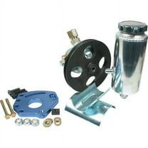 Allstar Performance ALL48240 Power Steering Pump - Type 2 - 3gpm - 1300psi - Head Mount - with Tank/V-Belt Pulley - Kit