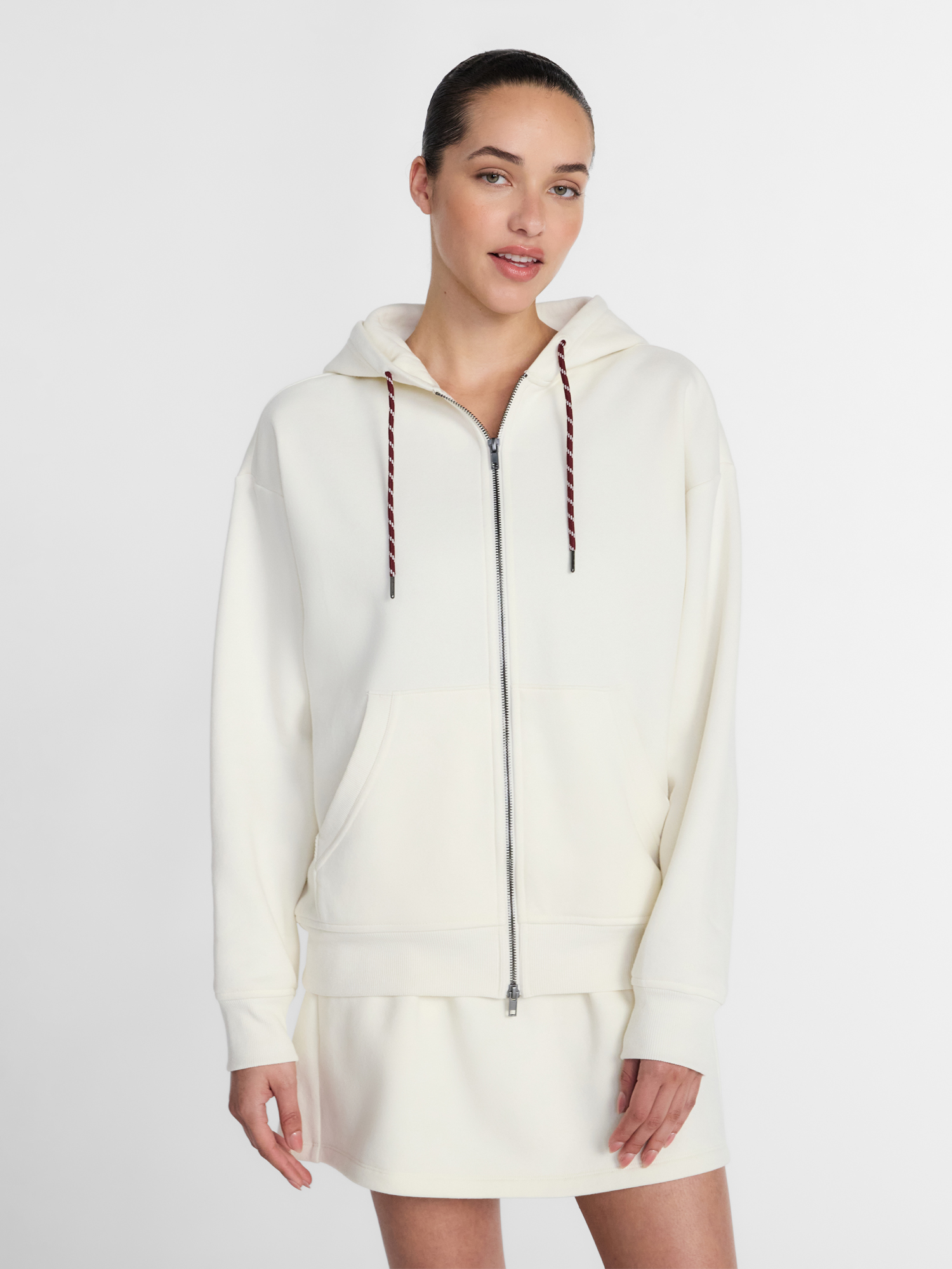 Sudadera con cierre de franela para mujer y mujer talla plus, tallas XS-4X 3