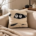 thumbnail image 4 of geerera Halloween Big-Eyed Decorative Throw Pillow, Big Eye Monster Pattern Pillow for Halloween Decor, 4 of 7