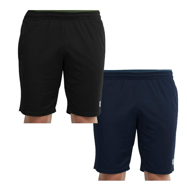 Short Deportivo Wilson T EG de Doble Pique 2 piezas Negro/Azul Marino