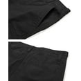 thumbnail image 6 of TRGPSG Men's Classic All Cotton Cargo Pants, 6-Pocket Work & Hiking Pants(No Belts)Black,Size 36, 6 of 7
