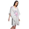 thumbnail image 5 of Moomaya Short Caftan Cover Up Dress Printed Women Kaftan Beachwear Cover Up, 5 of 6