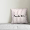 thumbnail image 2 of Creative Products Cuddle Tine in Pink Hearts Pattern 16x16 Spun Poly Pillow, 2 of 2