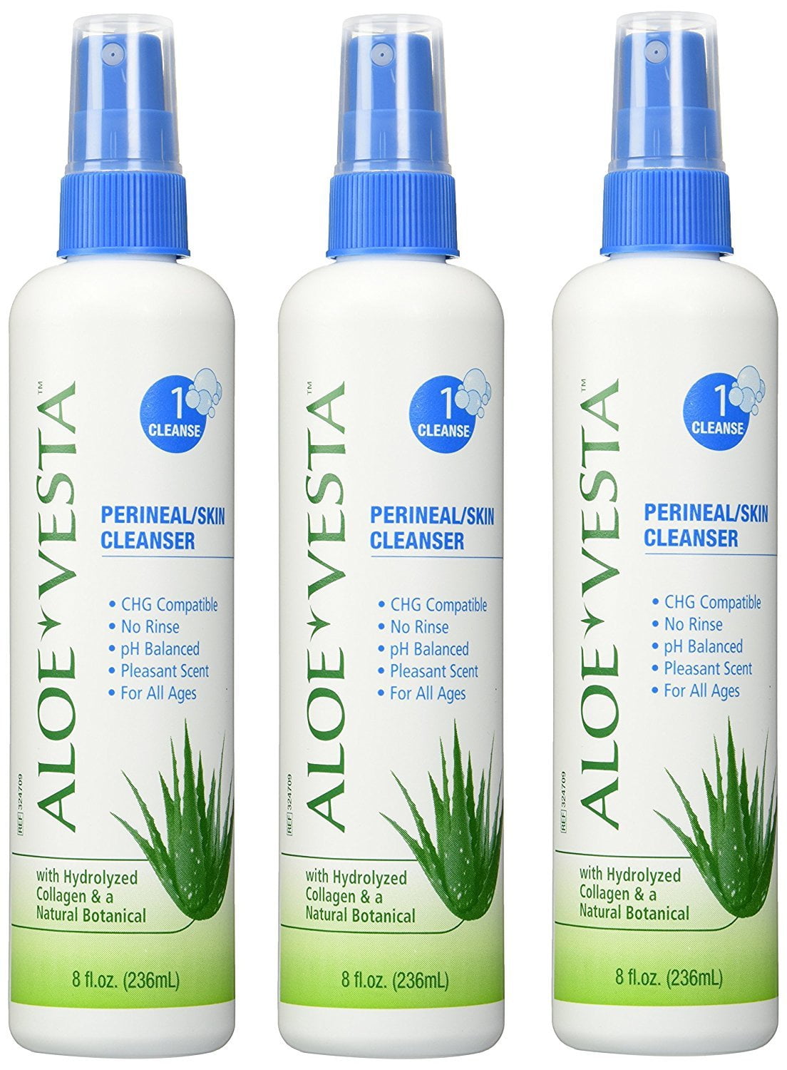 Convatec Aloe Vesta Perineal/Skin Cleanser, 8 ozPack of 3