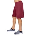 thumbnail image 3 of Expert Brand USA-Made Men's Oxymesh™ Training Athletic Shorts, Cardinal, Small, 3 of 6