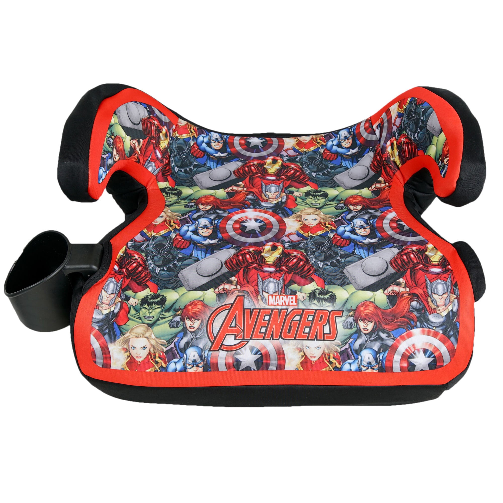 KidsEmbrace Backless Booster Car Seat, Marvel Avengers - Walmart.com ...