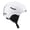 White, variant on YAHHU Ski Helmet Safety for Men Women Lightweight EPS Liner Thickened PC Shell Adjustable Velvet Interior Snowboard Bike Adult Matte Finish Protection Size M Titanium