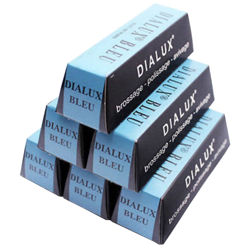 Dialux Blue Final Polish All Metals Jewelry Polishing Compound 6 Bars