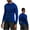 Blue, variant on Ranked BJJ Rash Guard for Men Long Sleeve - Blue, Medium