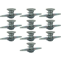Self-Ejecting Quarter Turn Fasteners, .500 Inch Grip, Pack/10