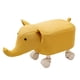 thumbnail image 3 of Reposapiés Otomano Reposapiés de Animales Taburete Bajo con Ruedas Giratorio de 360  degree Sofá para Niños Banco Decoración de La Habitación para El Hogar, Amarillo mayimx Escabel, 3 of 9