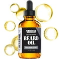 thumbnail image 1 of Aceite de barba Leven Rose para hombres y suavizante de barba puro natural para hombres barbudos, bigotes y piel hidratada, 1 oz de Ranger Grooming Co, 1 of 5