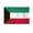 4x6 ft Nylon Flag, variant on AGAS Kuwait Flag 4x6 inch - 11" Plastic Pole 100% Polyester Stitched Edges Kuwaiti National Mini Flag on a Stick