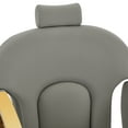 thumbnail image 3 of BarberPub Reclining Barber Chair with Adjustable Headrest, Hydraulic Pump Salon Hair Chair, 3 of 9
