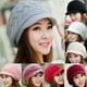 thumbnail image 5 of Gorro informal de punto cálido de invierno para mujer con visera MFZFUKR CPB-YY994-1, 5 of 5