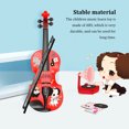thumbnail image 1 of Kids Electronic Violin Educational Musical Instrument Kindergarten Studying Practice Kindergarten Nursery Home Learning Development Toy Boys Girls Red, 1 of 9