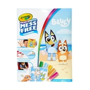 Crayola Color Wonder Mess Free Bluey Coloring Set, 18 Pgs, Mess Free Coloring, Beginner Unisex Child