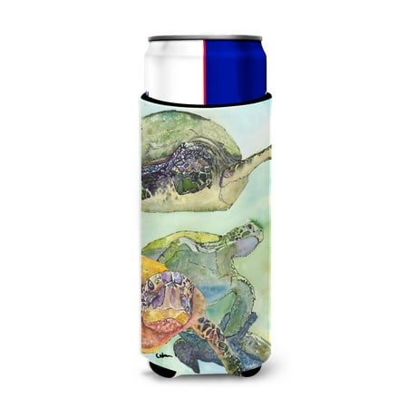 

Caroline s Treasures 8549MUK Turtle Ultra Hugger for slim cans Slim Can multicolor