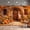 Fall-2, variant on Halloween Pumpkin Patch Backdrop, Rustic Wooden Wall with Jack-O'-Lanterns & Fall Floral, 7x5FT Photography Background for Party Decor, Photo Booth Props