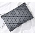 thumbnail image 3 of LinYooLi Women Small Geometric Pattern Holographic Cross body Bag Envelope Flap Purse, 3 of 7