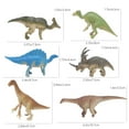 thumbnail image 3 of Usloyux Kids Toys Under $5 Plastic Assorted Mini Dinosaur Figures,6 Pcs Little Dinosaur Figurine, Small Dino Toy for Boys and Girls, Great for Dino Cake Topper, Easter Eggs Filler, 3 of 6
