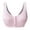 Pink, variant on Front Closure Bras for Women, High Support Adjustable Strap Full Coverage Up Bras Comfortable No Underwire S, Wireless Bra, Front Closure Bras for Women, Bras (Purple, 46)