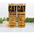 thumbnail image 2 of Athenstics Custom Name Cat Engine Oil Filter Advanced High Efficiency Tumbler 20 Oz Or 30 Oz, Gifts For C.A.T Lover, Caterpillar Tumbler, Double Wall Insulated Cups With Lids, With Straws, 2 of 6