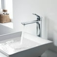 thumbnail image 2 of Kibi Tender-T Single Handle Bathroom Vessel Sink Faucet with Pop Up Drain, 2 of 3