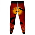 thumbnail image 1 of WEAIXIMIUNG Mens Work Overalls Slim Fit Man and Women Drawstring Casual Pants Loose Comfortable Trendy Printed Pants, 1 of 2