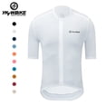 thumbnail image 2 of YKYW Ropa deportiva de verano para hombre, maillot de ciclismo de montaña de manga corta, camisa de abrigo aerodinámico para equipo profesional, transpirable, para bicicleta de montaña y carretera, 2 of 5