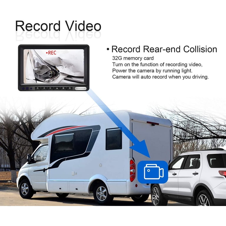 9 Wireless Backup Camera System For Rv Truck Trailer Camper...