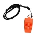 thumbnail image 2 of GARENDE Sports Whistle Adults Loud Crisp Sound Whistle for Training Survival Camping Orange, 2 of 7