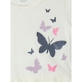 thumbnail image 2 of Wonder Nation Girls Butterfly Tutu Dress, Sizes 4-18 & Plus, 2 of 3