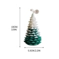 thumbnail image 3 of Fiudx Vela para Árbol de Navidad, Cera de Soja Aromática, Vertida a Mano, Decoración Festiva, Ambiente Acogedor, Centro de Mesa Invernal, Caja de Regalo Incluida, Tamaño 5,5 X 10 Cm, 3 of 5