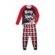 thumbnail image 5 of Pijama familiar de Navidad a juego con la camiseta de cuadros y el conjunto de pantalones para dormir(Hombre-M) Nituyy Pijama-GL715-QZ14522A2, 5 of 6