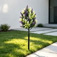 thumbnail image 4 of Hyknon Artificial Outdoors Flowers with Ground Stake, UV Resistant Fake Flowers, Fade Resistant Realistic Fake Plants, Weatherproof Faux Greenery Bushes Tree for Garden Yard Porch Patio Decor 17.2", 4 of 7