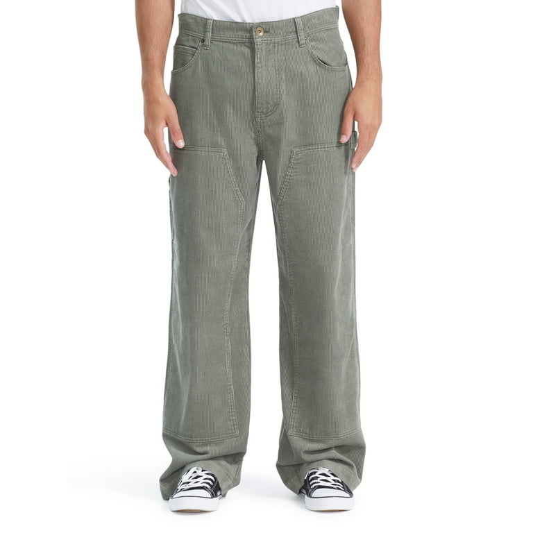 No Boundaries All Gender Corduroy Carpenter Pants, Men's Sizes 28 - 44