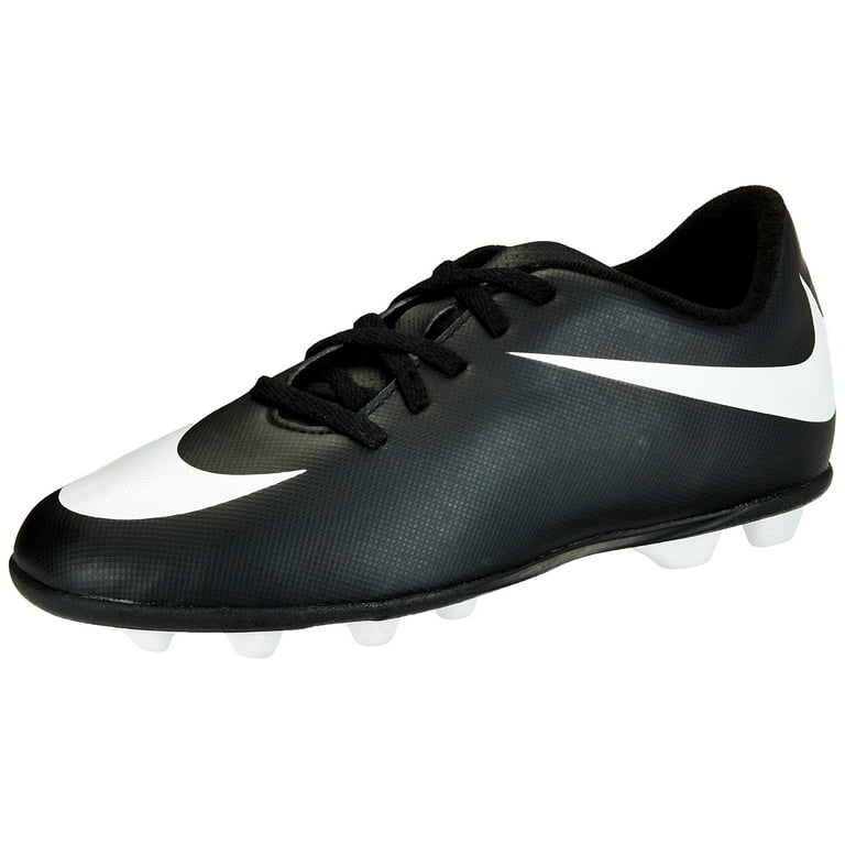 Escalofriante Extranjero ciervo Nike Jr Bravata FG-R Soccer Cleats (Black/White) - Walmart.com