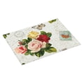 thumbnail image 2 of Kdxio Vintage Bike Flower Butterfly for Dish Drying Mat,24*18 inch Absorbent Dish Drainer Kitchen Counter,Large Size Dish Drying Pad for Countertops,Draining Racks, 2 of 9