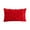 Red, variant on Gnwei Christmas Tree Throw Pillows for Couch 12x20 Inch Soft Plush Corduroy Square Pillow for Sofa Xmas Decorative Pillows for Living Room Bedroom Throw Pillows 1Pack Red