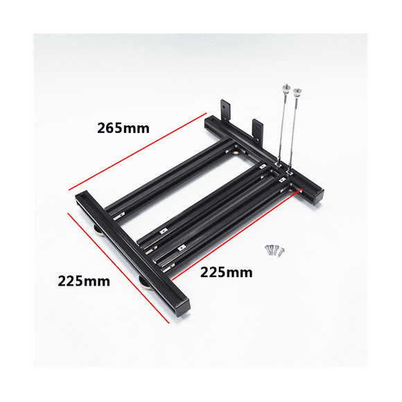 DIY External Graphics Card Base Graphics Card Holder with Power Base for ATX SFX PSU Aluminum Frame for ADT R43SG