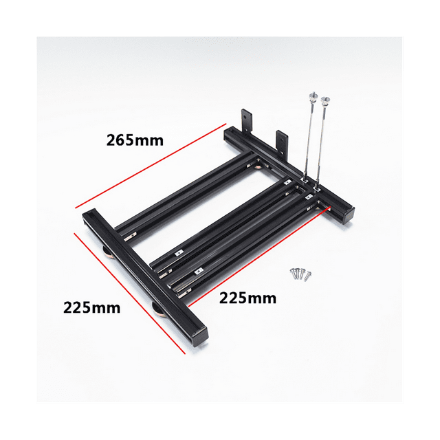 Base de Carte Graphique Externe DIY avec Support de Carte Graphique pour ATX SFX PSU Cadre en Aluminium pour ADT R43SG