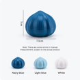 thumbnail image 4 of Toystoory Prensa de ajo pelador rallador jengibre ajo molienda rallador picador triturador cortador rebanador cocina herramienta de cocina vegetal Cocina y Comedor azul Toystoory HA025007-01, 4 of 6