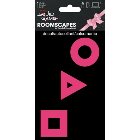 Squid Game - Shapes - 4 X 8 DECAL 4 Color Decal - 4 x 8