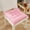 Pink, variant on Chair Cushions for Dining Chairs 4 Pack, Square Thick Chair Pads with Ties Non Slip, Soft and Comfortable Seat Cushion for Kitchen Dining Office Chair, 15.7" x 15.7"