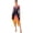Orange, variant on Women Lyrical Dance Dress Modern Contemporary Ballet Dancewear Gradient Color Flowy Dress Brown S
