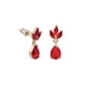 thumbnail image 2 of Aretes De Zirconia Con Diseño De Flor Y Gota, 2 of 3