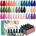 thumbnail image 1 of Set de esmaltes de uñas en gel PHOENIXY Spring 21 colores, 8 ml, para mujer, 1 of 7