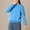 Blue, variant on FamilyThread Children's Long Sleeve Knitted Crewneck Kids Button Down Sweaters Solid Color Jacket Casual Cover Up Tops Fall Winter Sweaters For 2-14Y